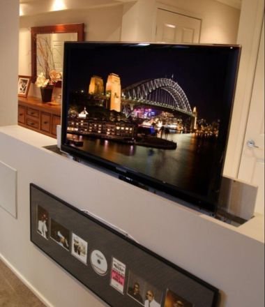 Motorized TV Stand Installation